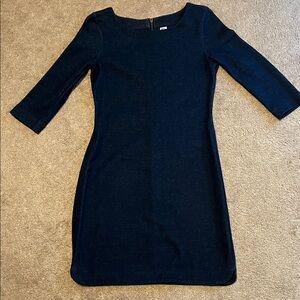 Old Navy Blue 3/4 Sleeve Dress